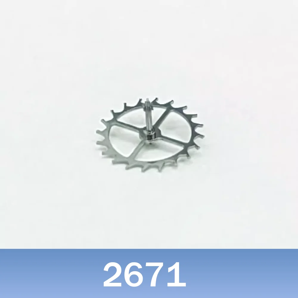 Аксессуары для часов Escape Wheel, подходящие для часов с механизмом 2671, запасные части для часов Escape Wheel
Аксессуары для часов Escape Wheel, подходящие для часов с механизмом 2671, запасные части для часов Escape Wheel