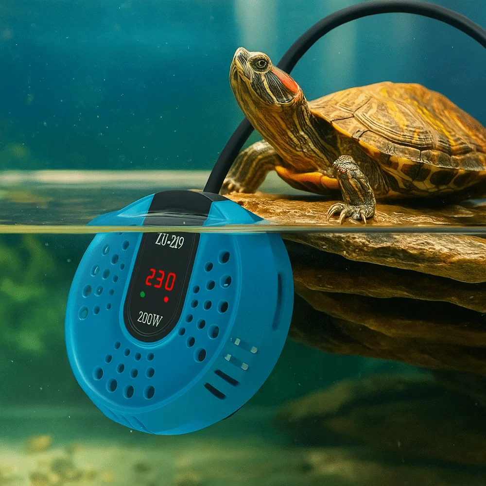 17-34°C Aquarium Turtle Heater Low Water Level LCD Display Fish Tank Submersible Heater Adjustable Temperature Controller
17-34°C Aquarium Turtle Heater Low Water Level LCD Display Fish Tank Submersible Heater Adjustable Temperature Controller