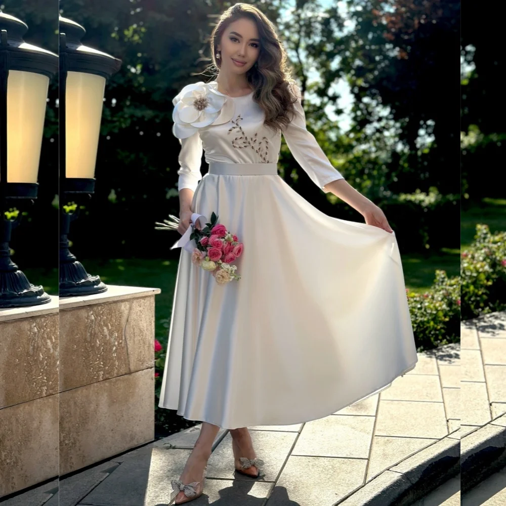Customized Casual Simple Charmeuse Sequined Pleat A-line Scoop Neck Midi Dresses Bespoke Occasion Classic
Customized Casual Simple Charmeuse Sequined Pleat A-line Scoop Neck Midi Dresses Bespoke Occasion Classic