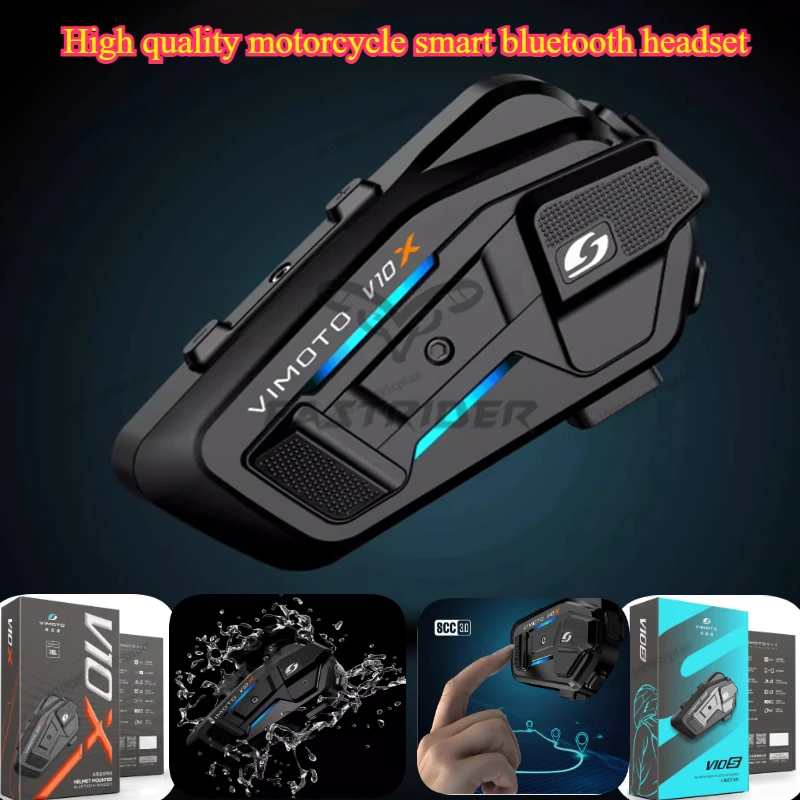 Китайская версия Vimoto V10X V10S XR мотоциклетный шлем Bluetooth-гарнитура двойное подключение мобильного телефона IP67 водонепроницаемый
Китайская версия Vimoto V10X V10S XR мотоциклетный шлем Bluetooth-гарнитура двойное подключение мобильного телефона IP67 водонепроницаемый