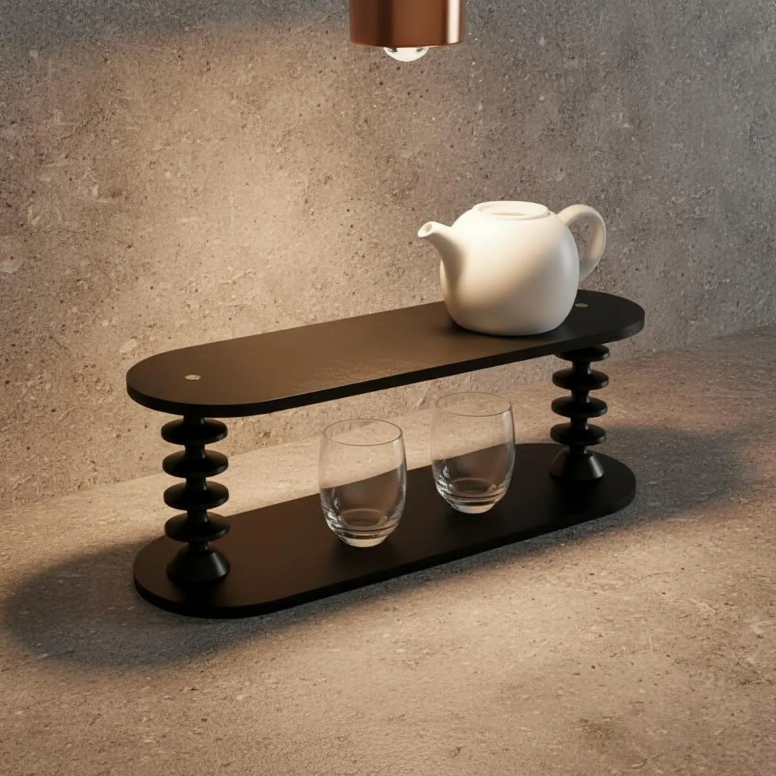Retro Cosmetic Organizer Hole-No-Hole-No-Hole Three-Tier Black Storage Rack Freestanding Mug Holder Shelf Stylish Look
Retro Cosmetic Organizer Hole-No-Hole-No-Hole Three-Tier Black Storage Rack Freestanding Mug Holder Shelf Stylish Look