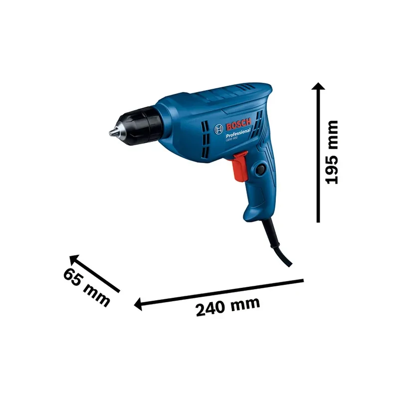 Bosch GBM400 High Speed Electric Screwdriver 10mm Chuck 2800RPM Home DIY Multifunction Drill Tool
Bosch GBM400 High Speed Electric Screwdriver 10mm Chuck 2800RPM Home DIY Multifunction Drill Tool