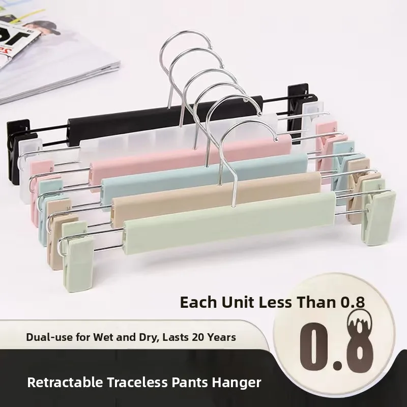 Anti-Slip Plastic Pants Clips Seamless Clothing Hangers Pants Storage Clips Skirt Hangers Underwear Hangers for Home And Clot...
Anti-Slip Plastic Pants Clips Seamless Clothing Hangers Pants Storage Clips Skirt Hangers Underwear Hangers for Home And Clot...