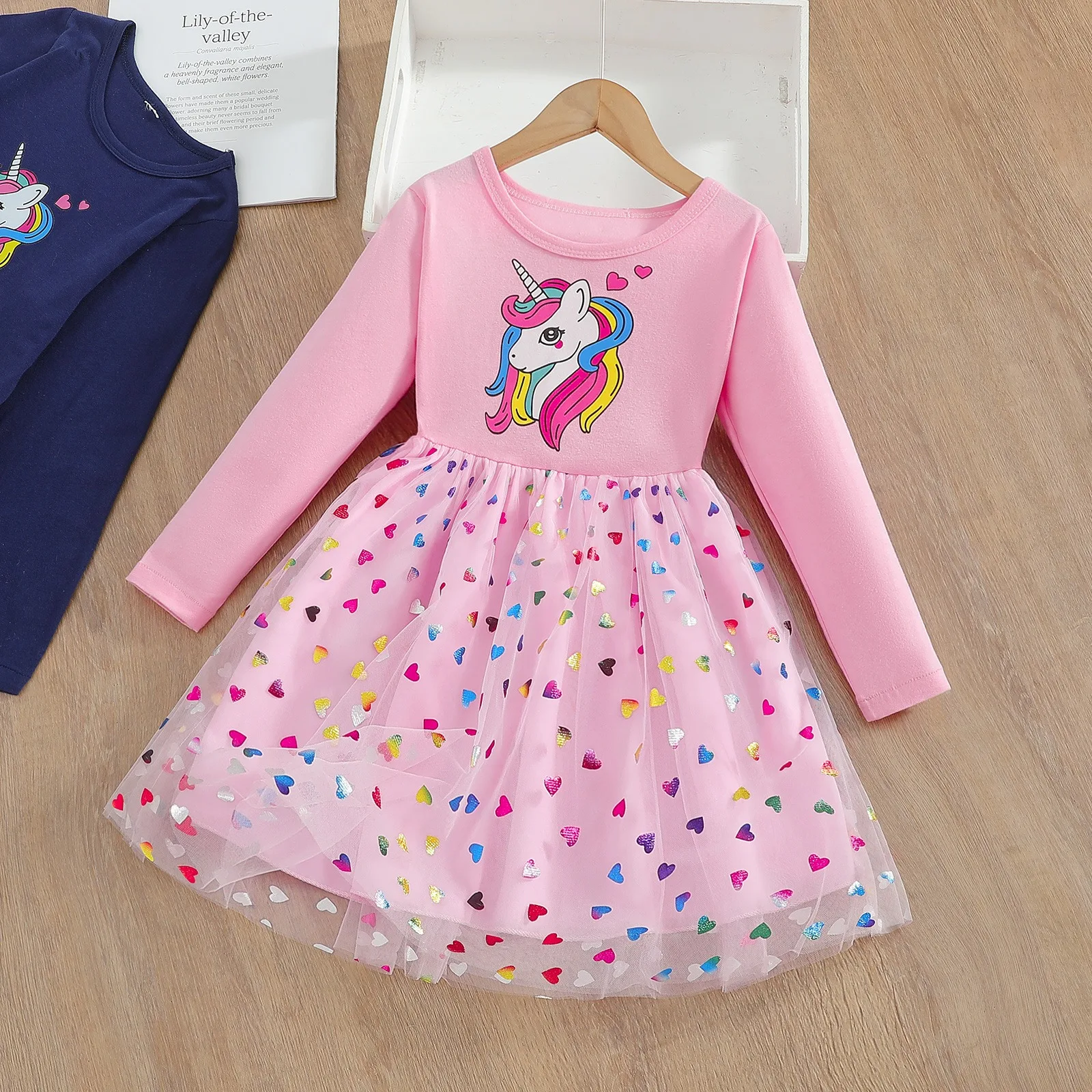 2025 New Unicorn Princess Dress Girls Dress Spring Kids Clothes Birthday Party Dress Long-sleeved for Children Rainbow 2-8Y
2025 New Unicorn Princess Dress Girls Dress Spring Kids Clothes Birthday Party Dress Long-sleeved for Children Rainbow 2-8Y