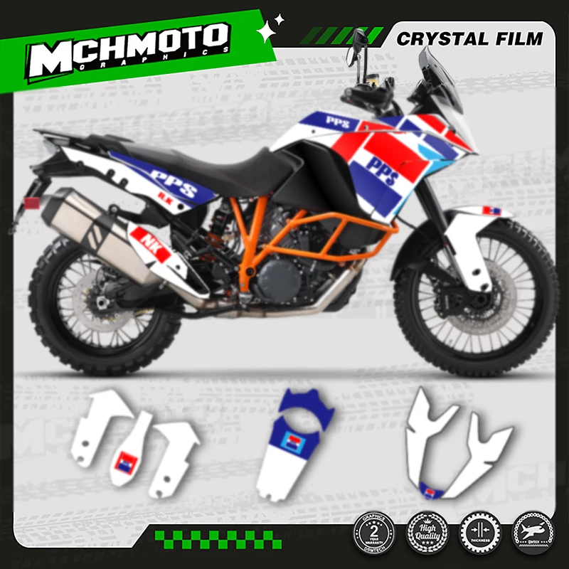 MCHMFG Motorcycle Graphics Background Decals Stickers Kits For KTM 2003-2016 ADV 1050 1090 1190 R S
MCHMFG Motorcycle Graphics Background Decals Stickers Kits For KTM 2003-2016 ADV 1050 1090 1190 R S