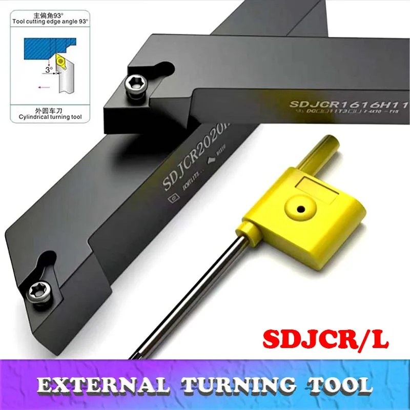 SDJCR1010 SDJCR1212 SDJCR1616 SDJCR2020 Внешний токарный инструмент SDJCR SDJCL Токарный станок Держатель токарного станка Режущий брусок с ЧПУ
SDJCR1010 SDJCR1212 SDJCR1616 SDJCR2020 Внешний токарный инструмент SDJCR SDJCL Токарный станок Держатель токарного станка Режущий брусок с ЧПУ