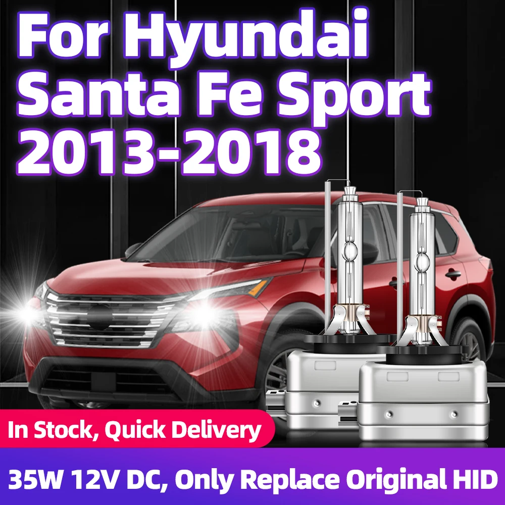 For Hyundai Santa Fe Sport 2013 2014 2015 2016 2017 2018 HID D3S HID Xenon Headlight Bulbs Replacement Car Lamps 35W 6000K 8000K
For Hyundai Santa Fe Sport 2013 2014 2015 2016 2017 2018 HID D3S HID Xenon Headlight Bulbs Replacement Car Lamps 35W 6000K 8000K