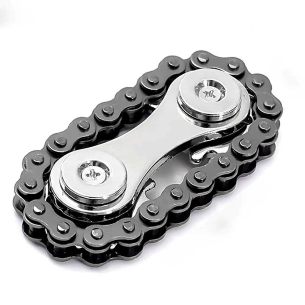 Spinning Top Sprockets Fingertip Gyro Fingertip Sprocket Durable Bike Chain Gear Fidget Diy Metal Wheel Gear Chain Gyroscope
Spinning Top Sprockets Fingertip Gyro Fingertip Sprocket Durable Bike Chain Gear Fidget Diy Metal Wheel Gear Chain Gyroscope