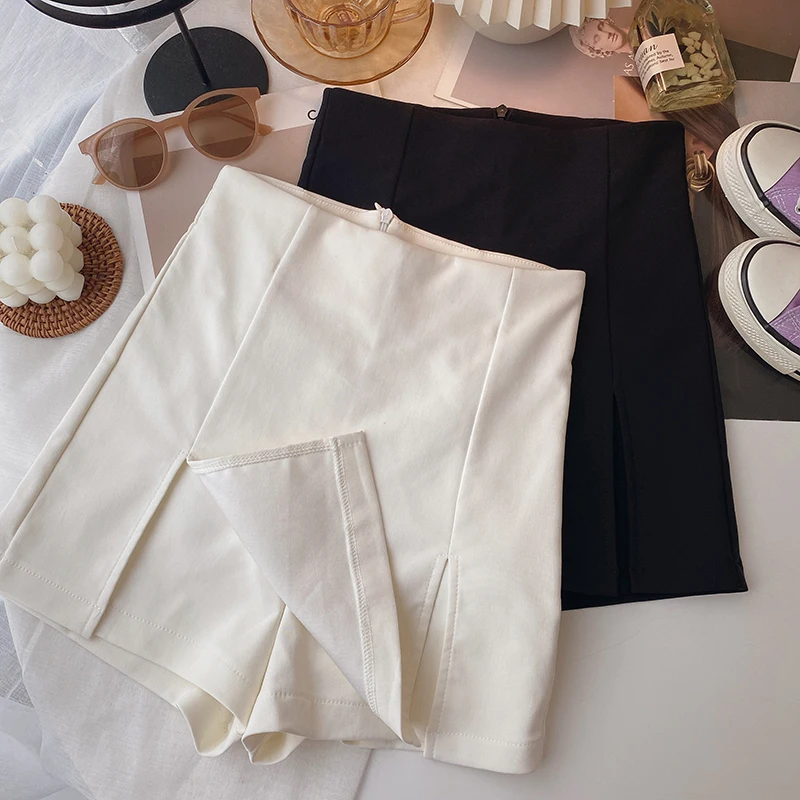 Slim High Waist Half Skirt Pants Women's Summer New Korean Style Anti-Light Wide Leg Hot Pants A-Line Short Skirt
Slim High Waist Half Skirt Pants Women's Summer New Korean Style Anti-Light Wide Leg Hot Pants A-Line Short Skirt