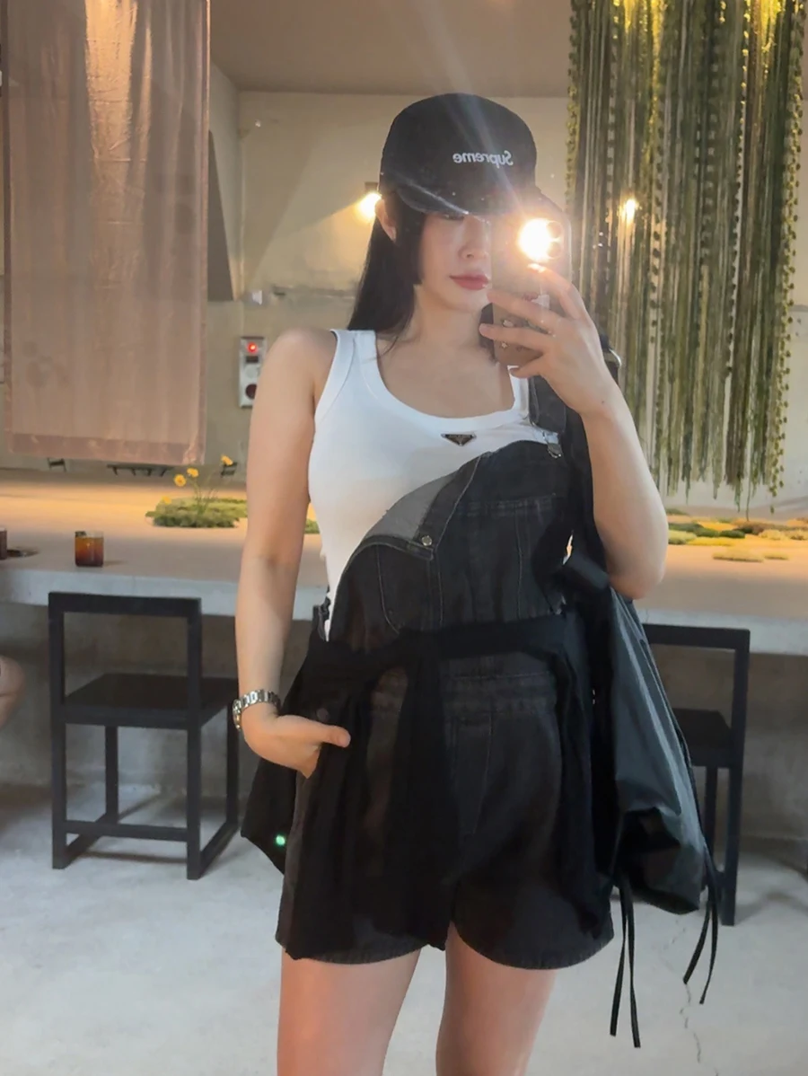 Джинсовый комбинезон с талией, женские свободные утягивающие широкие брюки, комплект из двух предметов, хлопковый круглый Ne ort Sve, студенческий orm
Джинсовый комбинезон с талией, женские свободные утягивающие широкие брюки, комплект из двух предметов, хлопковый круглый Ne ort Sve, студенческий orm