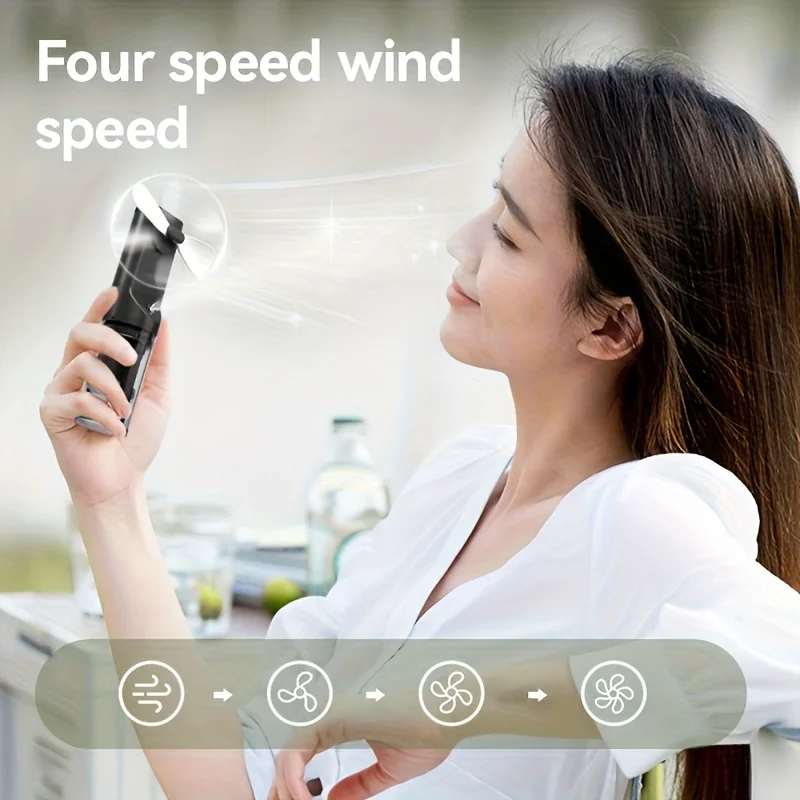Портативный распылительный вентилятор; Мини-ручной распылительный вентилятор для увлажнения и охлаждения; перезаряжаемый
Портативный распылительный вентилятор; Мини-ручной распылительный вентилятор для увлажнения и охлаждения; перезаряжаемый