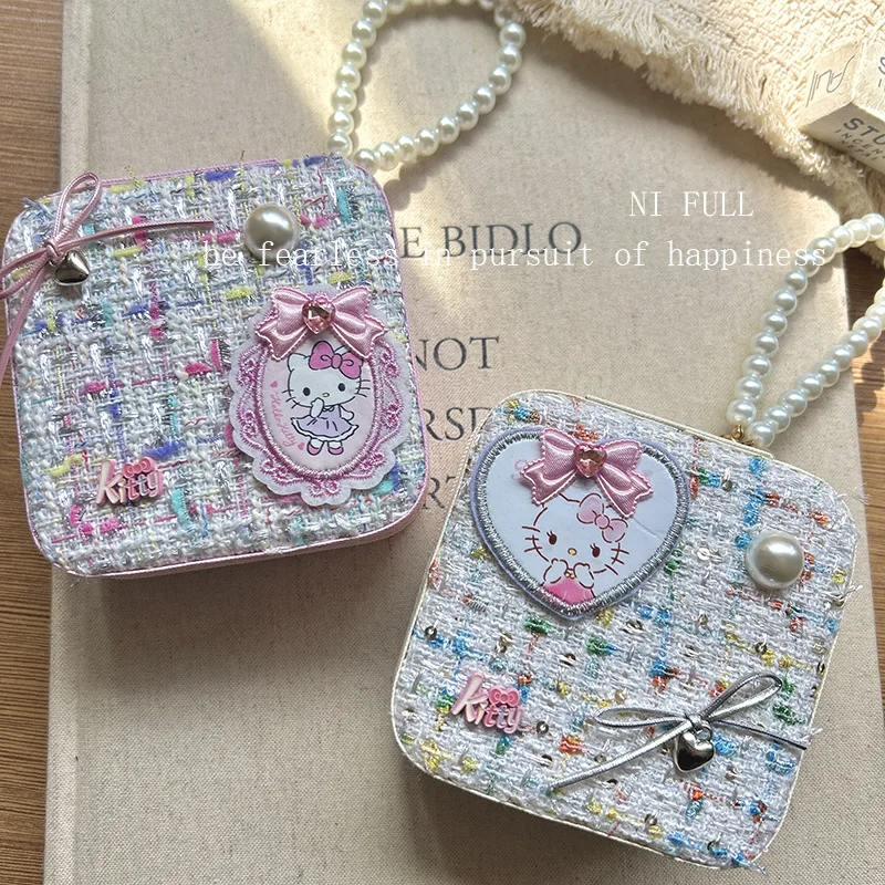 New Cartoon Cute Sanrio High-end Hello Kitty Jewelry Change Storage Bag Versatile Pendant Gift
New Cartoon Cute Sanrio High-end Hello Kitty Jewelry Change Storage Bag Versatile Pendant Gift