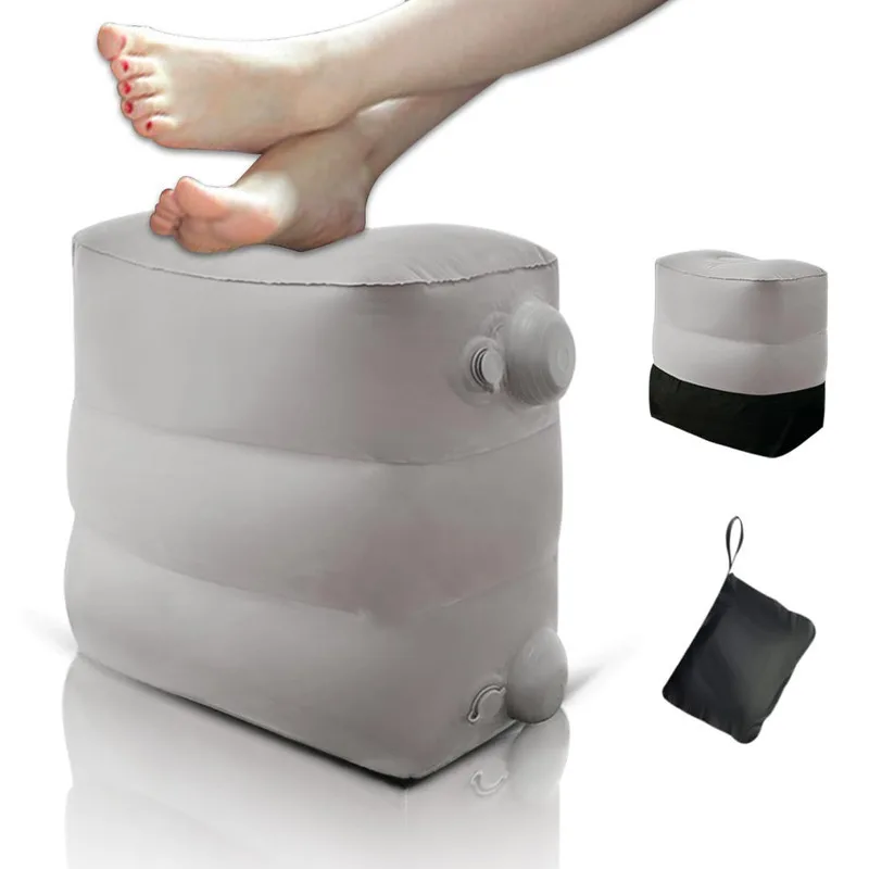 Inflatable Travel Pillow Foot Pad Airplane Car Bus Footrest Stool Height Adjustable Kids Flight Sleeping Resting Pillow
Inflatable Travel Pillow Foot Pad Airplane Car Bus Footrest Stool Height Adjustable Kids Flight Sleeping Resting Pillow
