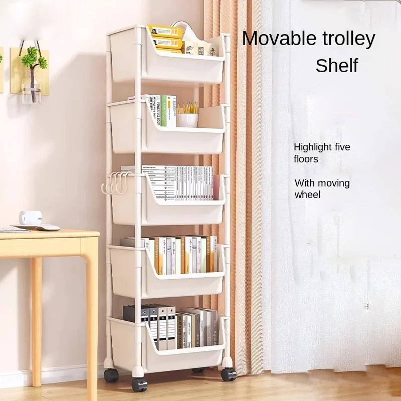 Multifunctional Rolling Storage Cart with Wheels, 5-Tier Mobile Organizer for Kitchen, Bathroom & Office
Multifunctional Rolling Storage Cart with Wheels, 5-Tier Mobile Organizer for Kitchen, Bathroom & Office