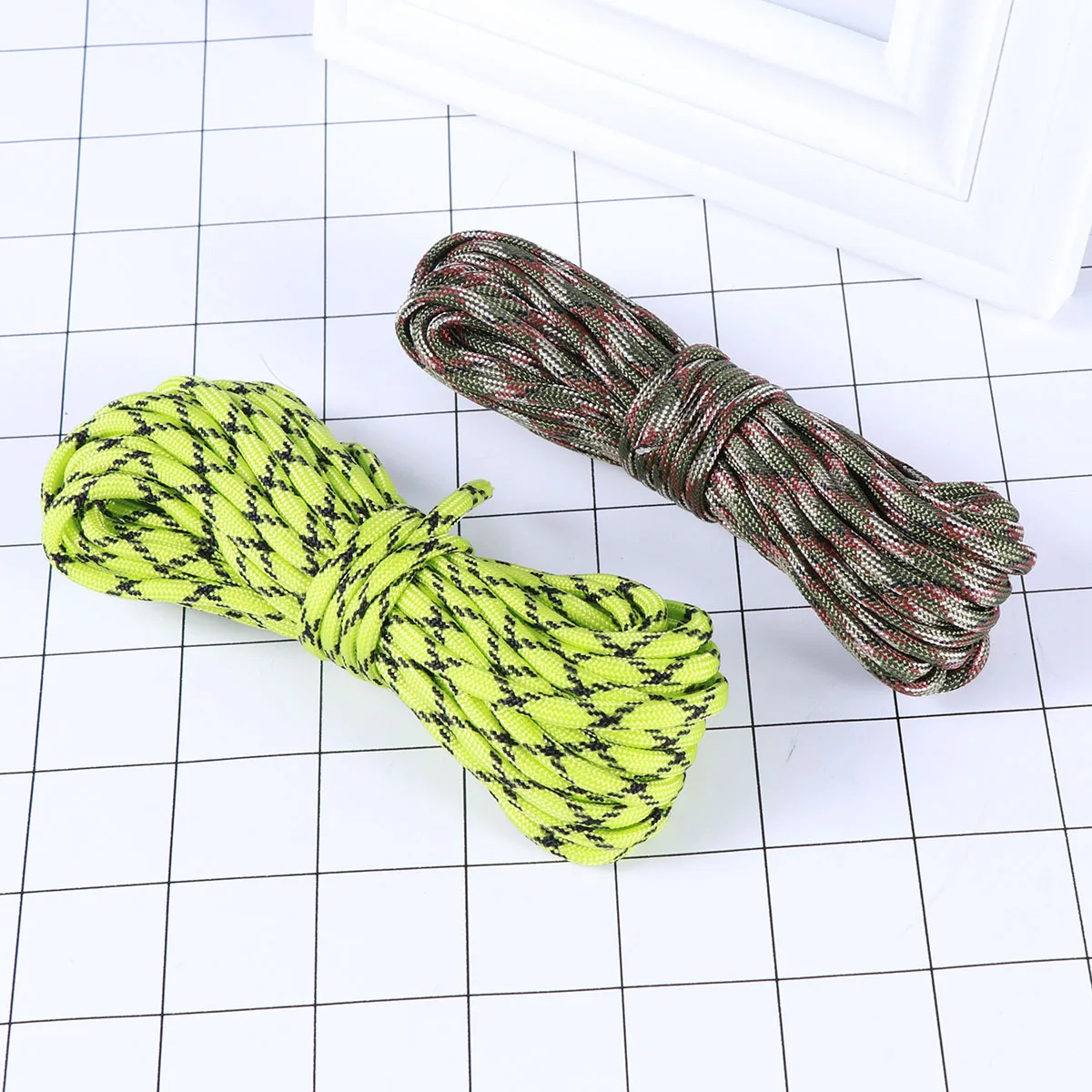 7 Meters Camouflage Paracord Rope Lightweight Durable Survival Parachute Cord For Camping Hiking Fishing Nylon Braided Umbrella
7 Meters Camouflage Paracord Rope Lightweight Durable Survival Parachute Cord For Camping Hiking Fishing Nylon Braided Umbrella