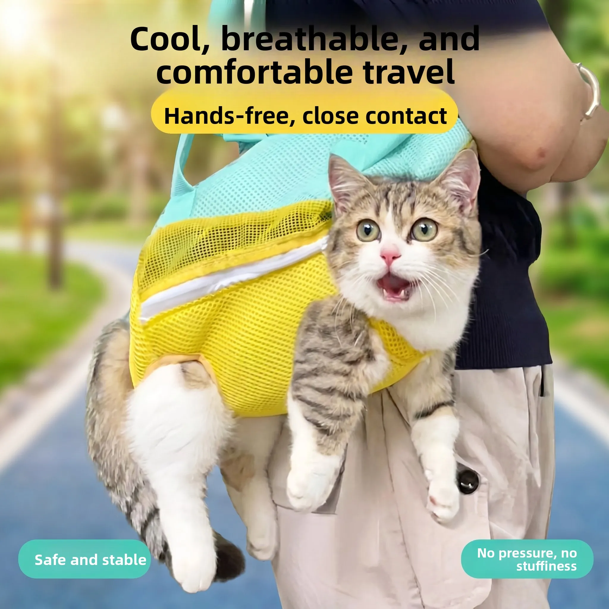 Lightweight Dog Carrier Backpack Simple Design for Outdoor Use Small Dogs Anti-Loss Pet Travel Gear Front Chest Pack
Lightweight Dog Carrier Backpack Simple Design for Outdoor Use Small Dogs Anti-Loss Pet Travel Gear Front Chest Pack