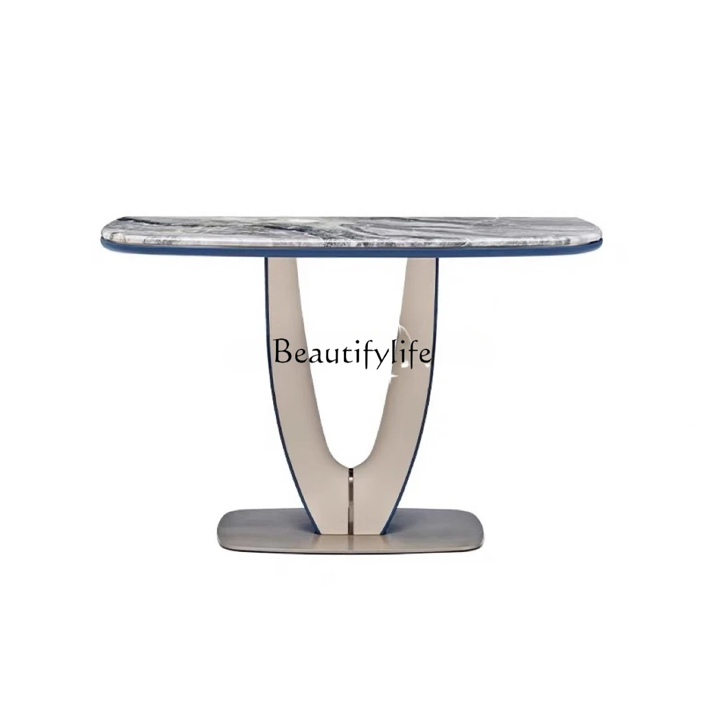 Italian Minimalist Entryway Table Light Luxury High-End Modern Simple Entryway Luxury Stone Strip Entryway Table
Italian Minimalist Entryway Table Light Luxury High-End Modern Simple Entryway Luxury Stone Strip Entryway Table