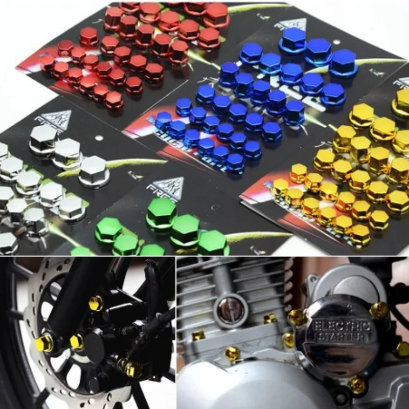 Motorcycle Modified Head Cover, Screw Accessories, Yamaha Kawasaki Honda Kg Trim, Style Cover, 30pcs
Motorcycle Modified Head Cover, Screw Accessories, Yamaha Kawasaki Honda Kg Trim, Style Cover, 30pcs