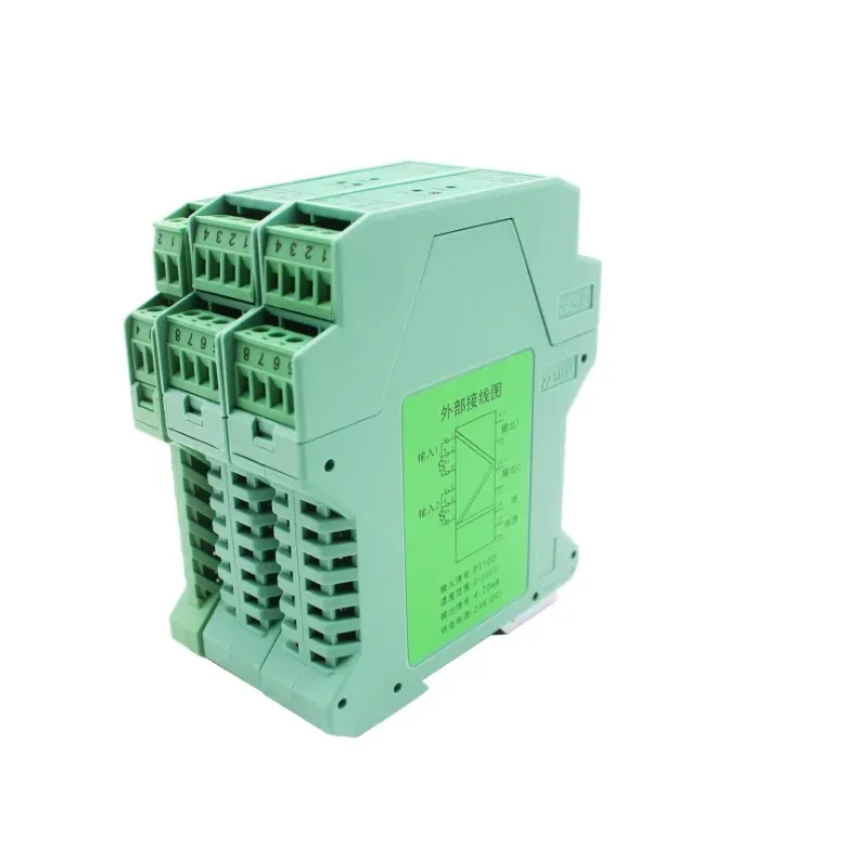 DIN Rail Temperature Transmitter K Type Thermocouple 1In1Out/1In2Out Convert To 4-20mA 0-5V 0-10V Signal Isolator
DIN Rail Temperature Transmitter K Type Thermocouple 1In1Out/1In2Out Convert To 4-20mA 0-5V 0-10V Signal Isolator
