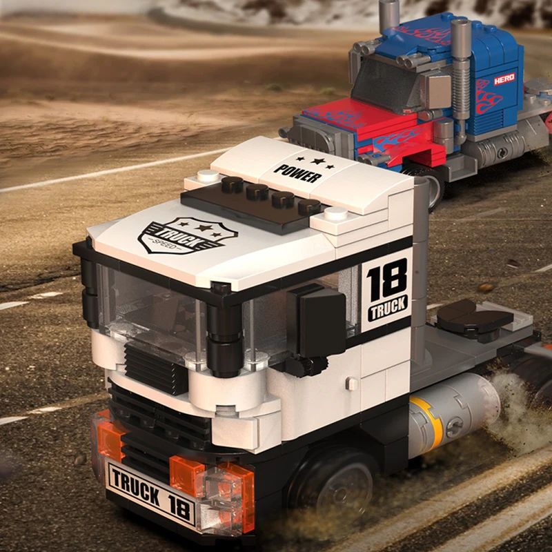 Pull Back Car Trailer Truck Building Block Set Cargo Transport Vehicle Model Classic Mini Bricks Compatible City Children Toys
Pull Back Car Trailer Truck Building Block Set Cargo Transport Vehicle Model Classic Mini Bricks Compatible City Children Toys