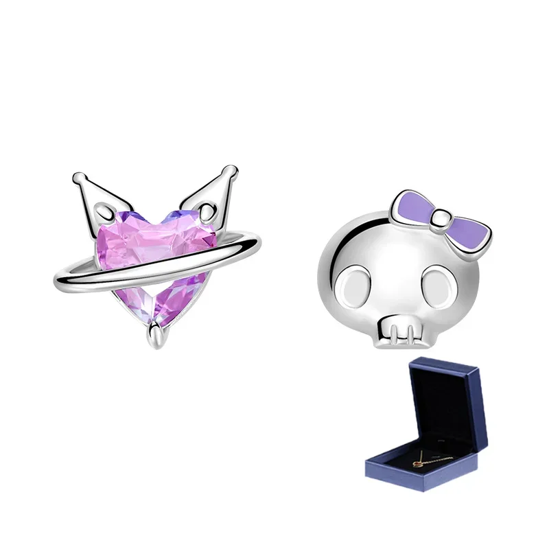 Новые серьги серии Sanrio Kuromi HelloKitty, подарки на день рождения для девочек
Новые серьги серии Sanrio Kuromi HelloKitty, подарки на день рождения для девочек
