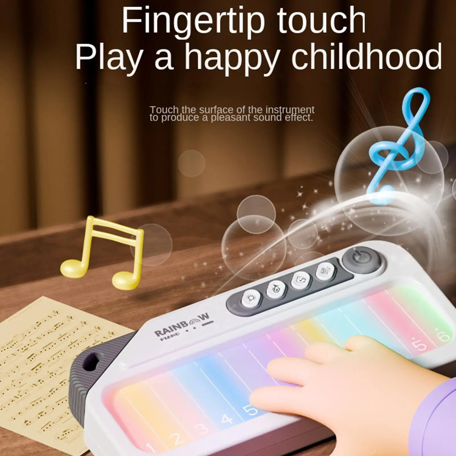 Toy Piano Light Up Mini Musical Instrument Keyboard Toy Piano For Kids For Age 3-6 Boys Girls Travel Birthday Party
Toy Piano Light Up Mini Musical Instrument Keyboard Toy Piano For Kids For Age 3-6 Boys Girls Travel Birthday Party
