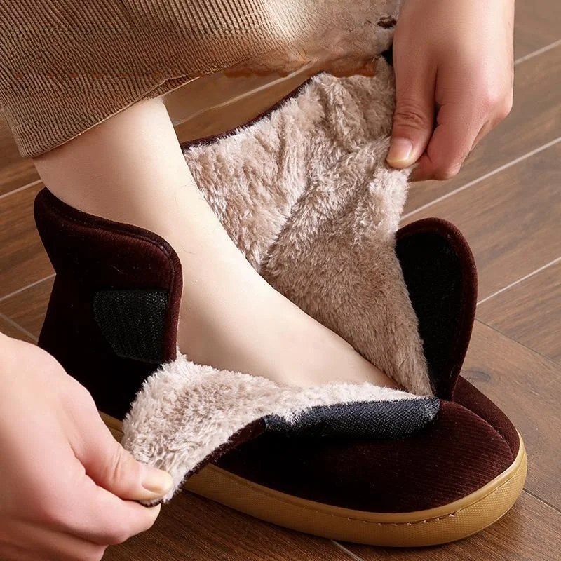 Warm Cotton Slippers High Help Open Design Post Surgery Elderly Men Women Anti Slip Bottom Indoor Outdoor Wear Comfortable Sl...
Warm Cotton Slippers High Help Open Design Post Surgery Elderly Men Women Anti Slip Bottom Indoor Outdoor Wear Comfortable Sl...
