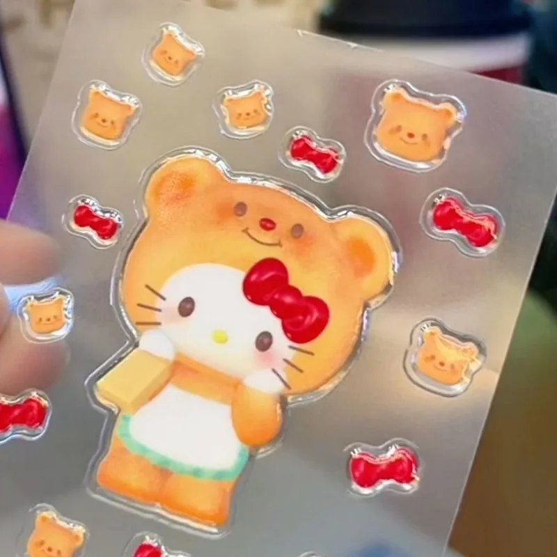 4pcs Animation Cartoon Hello Kitty Bread Bear Bow 3D Jelly Sticker Mobile Phone Tablet Computer Water Glass DIY Keyboard Sticker
4pcs Animation Cartoon Hello Kitty Bread Bear Bow 3D Jelly Sticker Mobile Phone Tablet Computer Water Glass DIY Keyboard Sticker