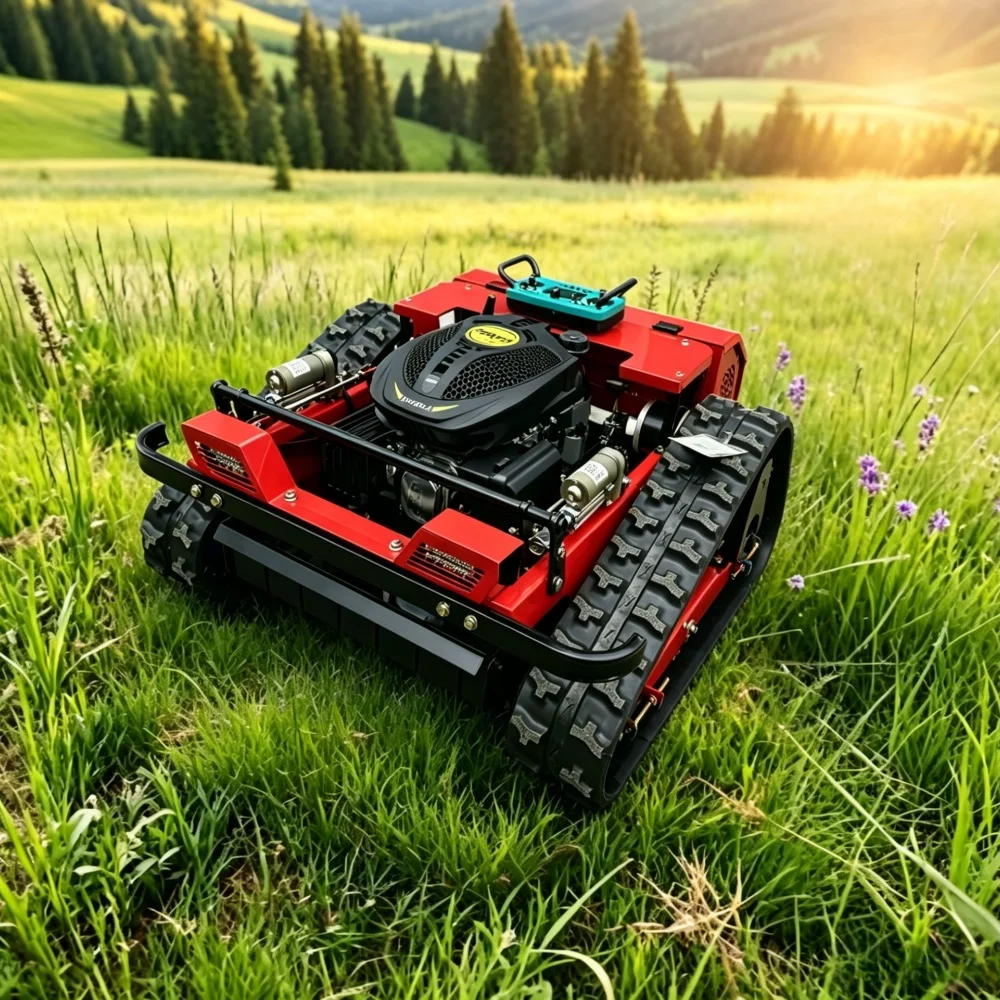 Small Tracked Lawn Mower Cordless Lawn Mower Electric Lawn Mower Remote Control Type Weeding Robot All-Terrain
Small Tracked Lawn Mower Cordless Lawn Mower Electric Lawn Mower Remote Control Type Weeding Robot All-Terrain