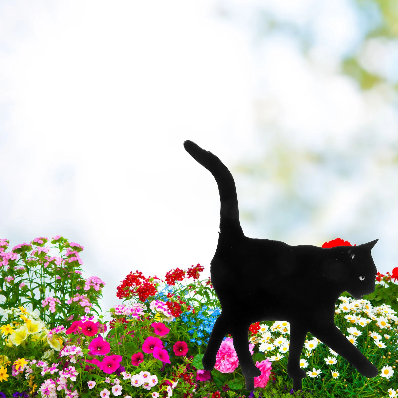 Simulation Black Cat Decorations Statue For Garden Yard Stake Acrylic Ornament Design Halloween
Simulation Black Cat Decorations Statue For Garden Yard Stake Acrylic Ornament Design Halloween
