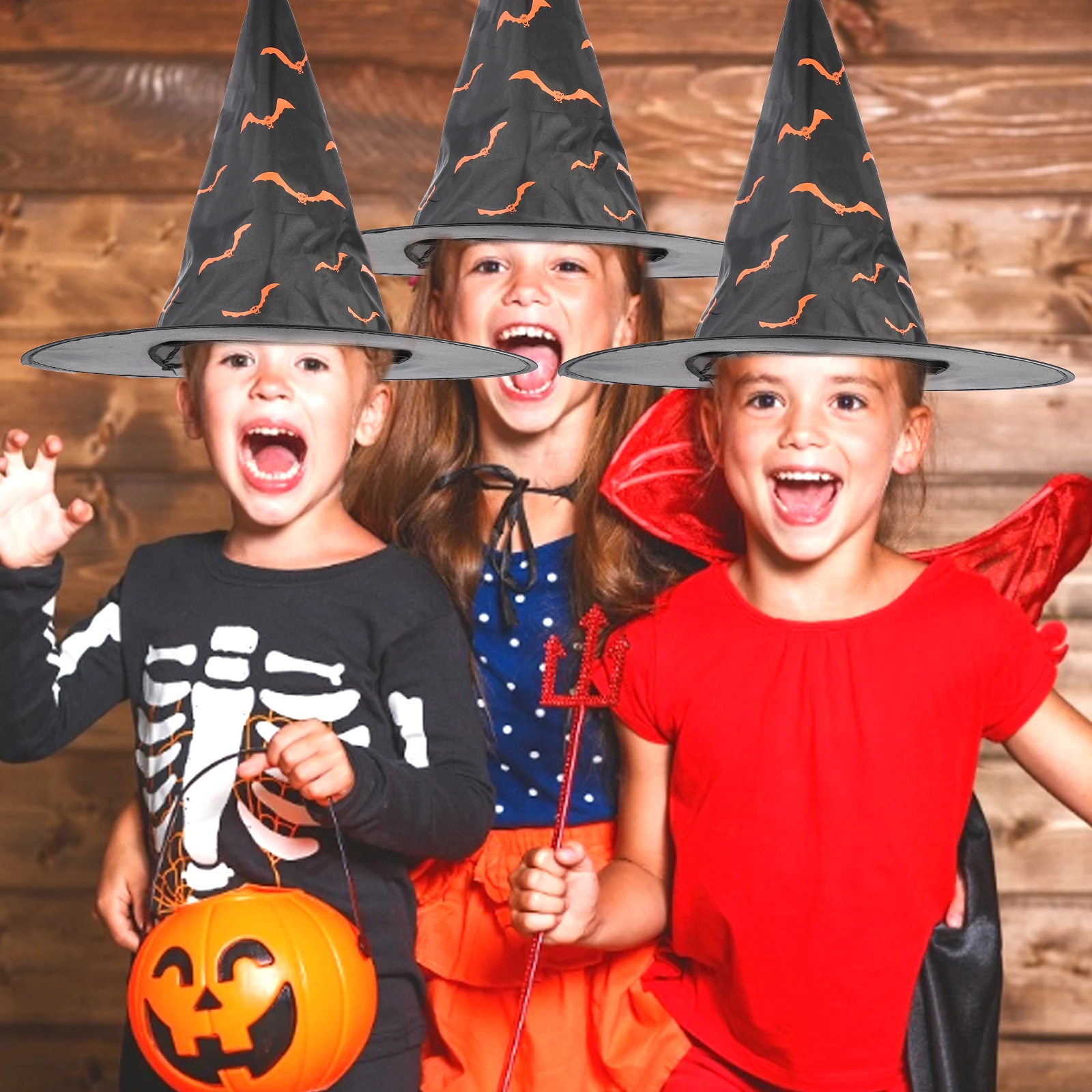 4 Pcs Wizard Hat Halloween Costumes Witch Masquerade Hats Accessories Party Caps Child
4 Pcs Wizard Hat Halloween Costumes Witch Masquerade Hats Accessories Party Caps Child