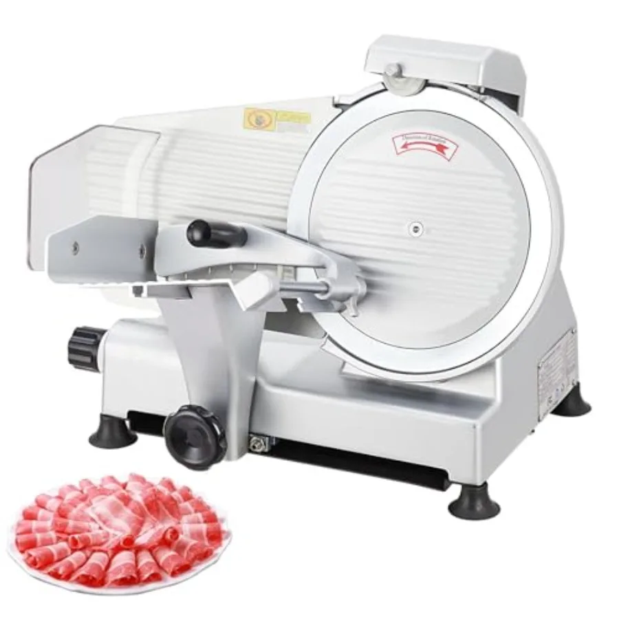 Commercial Electric Meat Slicer 10 550W with Stainless Steel Blade Adjustable Thickness 015mm Built-in Sharpener High-Efficienc
Commercial Electric Meat Slicer 10 550W with Stainless Steel Blade Adjustable Thickness 015mm Built-in Sharpener High-Efficienc
