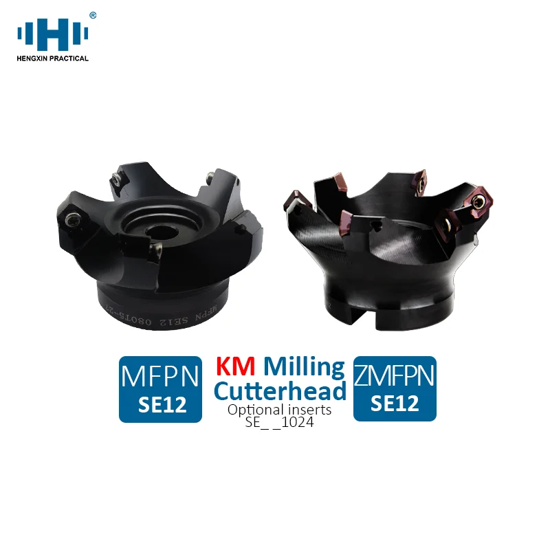 HENGXIN Milling Cutterhead MFPN ZMFPN SE12 050T4 063T4 080T5 100T6 125T7 160T8 200T8 259T9 CNC Lathe Cutter Tools Machine Bar
HENGXIN Milling Cutterhead MFPN ZMFPN SE12 050T4 063T4 080T5 100T6 125T7 160T8 200T8 259T9 CNC Lathe Cutter Tools Machine Bar
