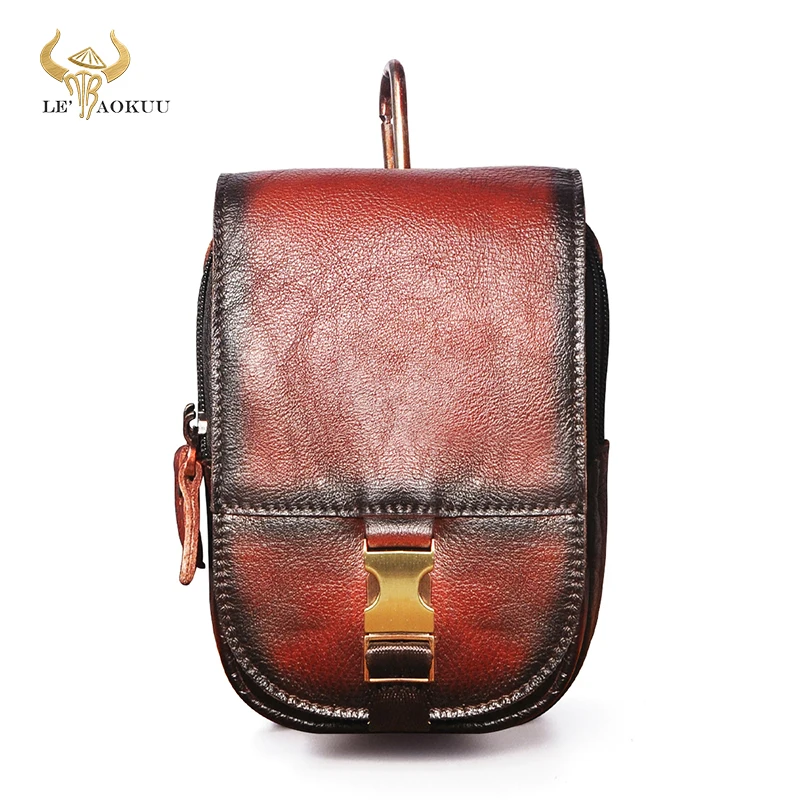 Hot Sale Soft Grain Leather Vintage Men Design Daily Use Small Fanny Waist Belt Bag Hook Pack Fashion 6" Phone Case Pouch 6185
Hot Sale Soft Grain Leather Vintage Men Design Daily Use Small Fanny Waist Belt Bag Hook Pack Fashion 6" Phone Case Pouch 6185