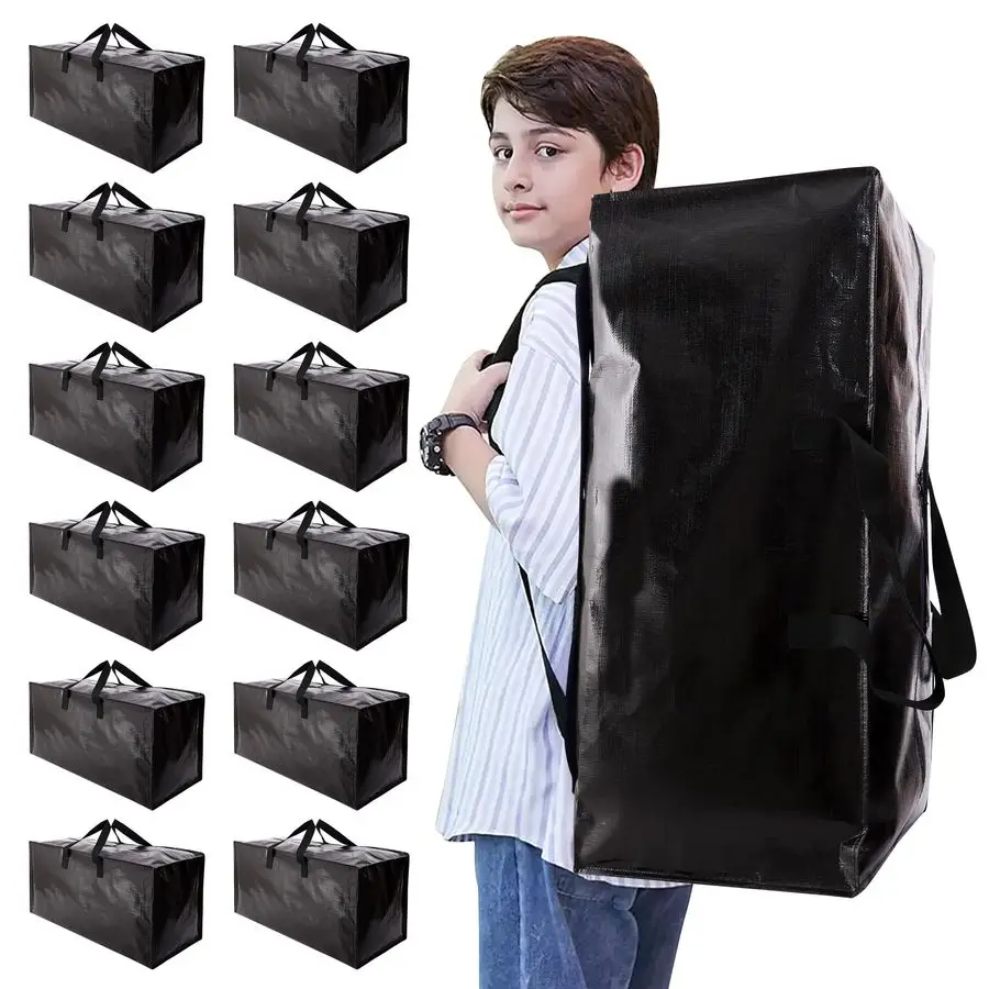 Duty Moving Bags with Backpack Straps and Strong Handles, Alternative to Moving Boxes and Storage Totes for Dorm Room Essentials
Duty Moving Bags with Backpack Straps and Strong Handles, Alternative to Moving Boxes and Storage Totes for Dorm Room Essentials