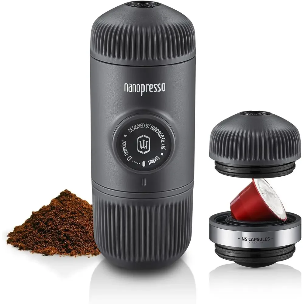 Portable Coffee Maker Bundle with NS Adapter, Compatible with Nespresso Capsules, Ideal for Travel and Camping, Compact Design
Portable Coffee Maker Bundle with NS Adapter, Compatible with Nespresso Capsules, Ideal for Travel and Camping, Compact Design