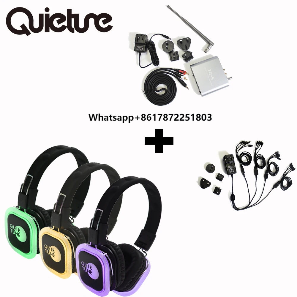 A set F39 silent disco headphone 10 pieces + 1pieces TC-5 transmitter + 1 pieces TYPE-C charger
A set F39 silent disco headphone 10 pieces + 1pieces TC-5 transmitter + 1 pieces TYPE-C charger
