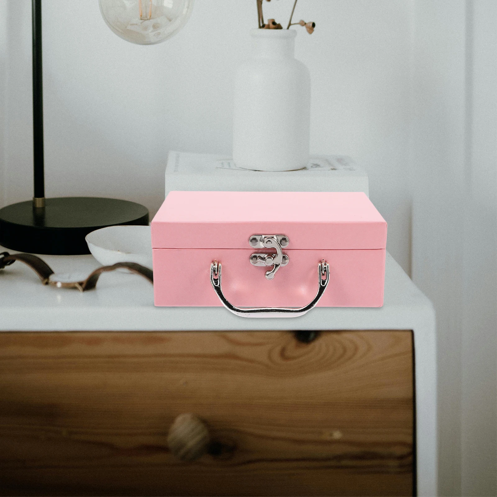 Storage Box Paper Suitcase with Handle Desktop Boxes Drawer Organizer Light Luxury
Storage Box Paper Suitcase with Handle Desktop Boxes Drawer Organizer Light Luxury