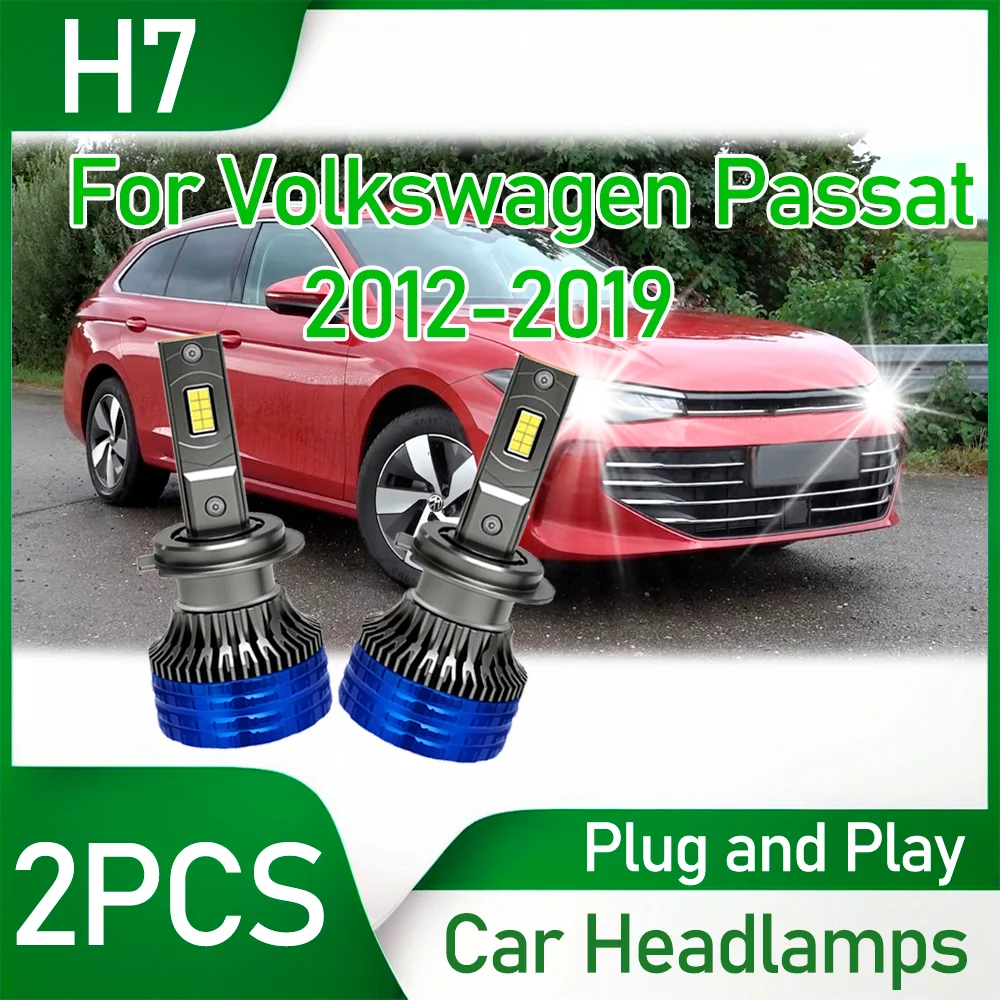 2PCS H7 6000K White Bulbs 20000LM High Power Headlamps LED Headlights auto lights 150W CSP 3570 For Volkswagen Passat 2012-2019
2PCS H7 6000K White Bulbs 20000LM High Power Headlamps LED Headlights auto lights 150W CSP 3570 For Volkswagen Passat 2012-2019