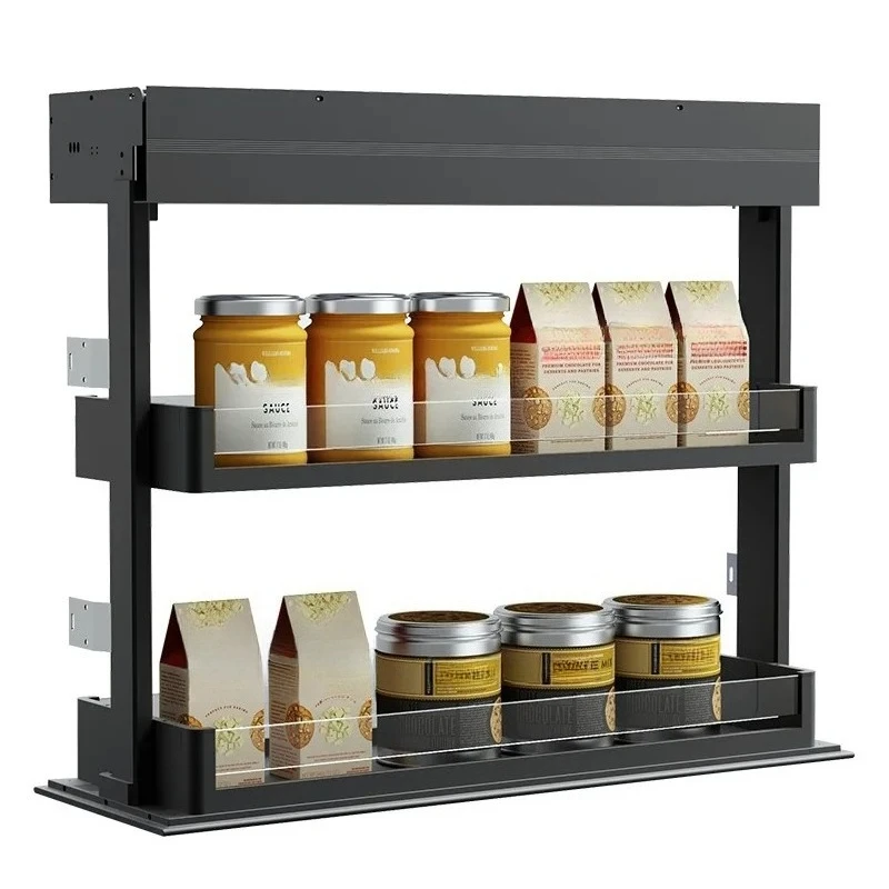Kitchen cabinet embedded trash can, embedded with lid concealed invisible built-in double bucket
Kitchen cabinet embedded trash can, embedded with lid concealed invisible built-in double bucket