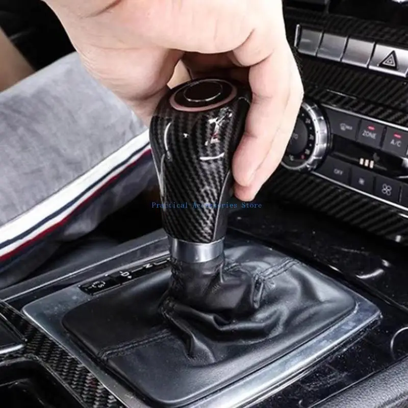 U75E Elegant Carbon Fiber Gear Knob Cover Wear Resistant not Fading Gear Cover Gear Knob Protector ABS for GLK
U75E Elegant Carbon Fiber Gear Knob Cover Wear Resistant not Fading Gear Cover Gear Knob Protector ABS for GLK