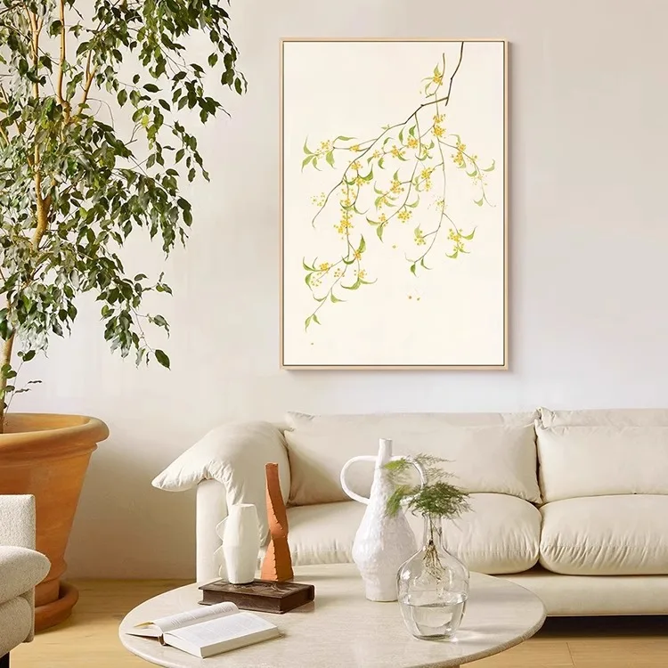 Nordic small fresh simple high sense decoration living room cream wind sofa background wall canvas painting
Nordic small fresh simple high sense decoration living room cream wind sofa background wall canvas painting