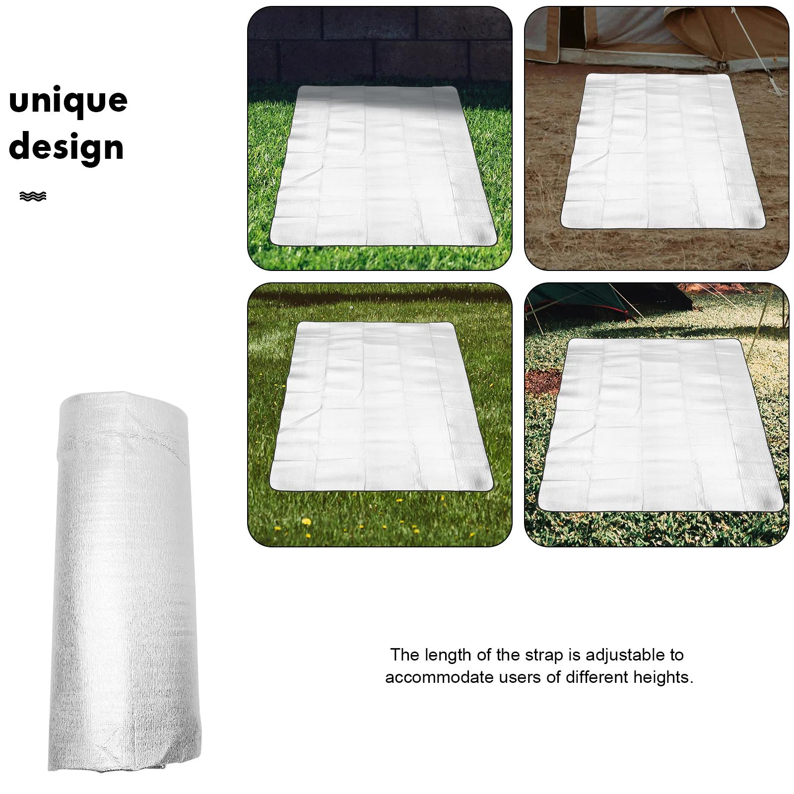 Moisture-proof Camping Mat 240x240 Silver Aluminum Picnic Blanket Outdoor Beach Tent Waterproof Travel Eva Sleeping Bag Hiking
Moisture-proof Camping Mat 240x240 Silver Aluminum Picnic Blanket Outdoor Beach Tent Waterproof Travel Eva Sleeping Bag Hiking