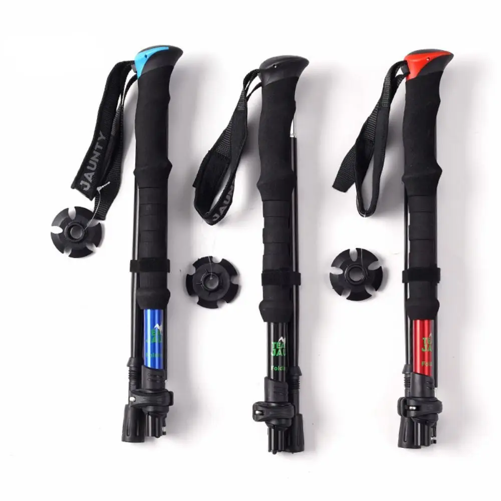 Aluminum Outdoor Trekking Poles Quick Adjustable Locks EVA Cross Country Cane 4 Section Ultralight Wading Staff Hiking Equipment
Aluminum Outdoor Trekking Poles Quick Adjustable Locks EVA Cross Country Cane 4 Section Ultralight Wading Staff Hiking Equipment