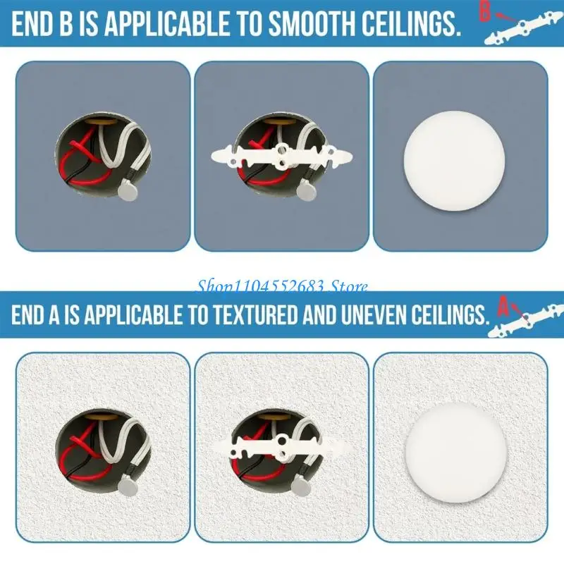 Y6GD 2Pcs Round Ceiling Cover Plates Light Weight Ceiling Cover Plate Wall Detector
Y6GD 2Pcs Round Ceiling Cover Plates Light Weight Ceiling Cover Plate Wall Detector