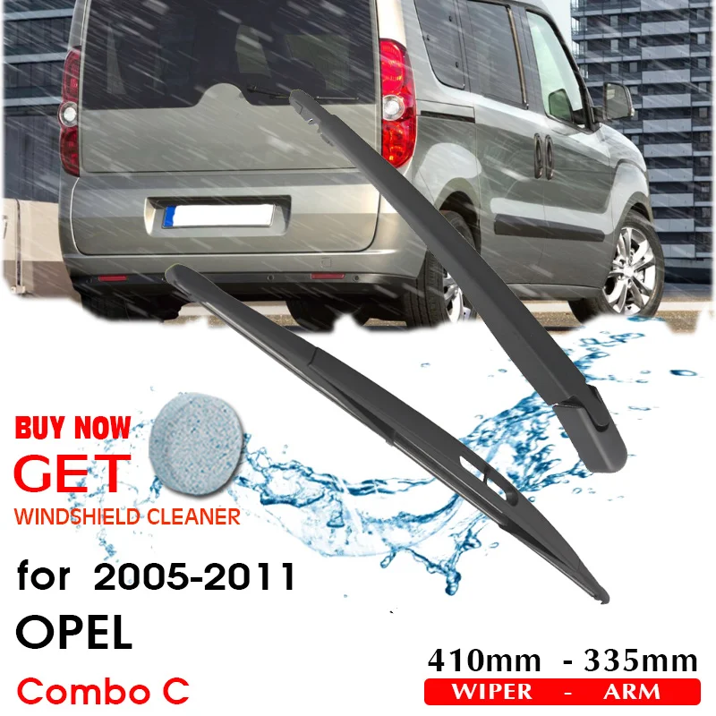 BROSHOO Car Rear Wiper Blades Back Windscreen Wiper Arm For Opel Combo C Hatchback (2005-2011) 410mm,Windshield Auto Styling
BROSHOO Car Rear Wiper Blades Back Windscreen Wiper Arm For Opel Combo C Hatchback (2005-2011) 410mm,Windshield Auto Styling