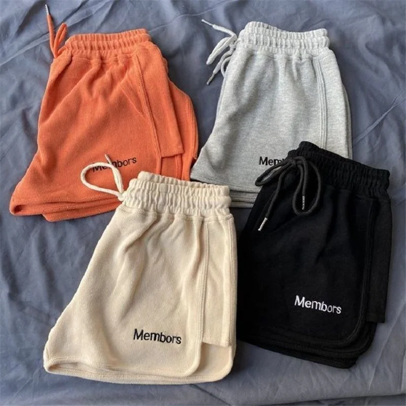 Lace Up Sports Shorts Women Drawstring High Waist Loose Students Breathable Casual Letter Embroidery All-match Simple
Lace Up Sports Shorts Women Drawstring High Waist Loose Students Breathable Casual Letter Embroidery All-match Simple