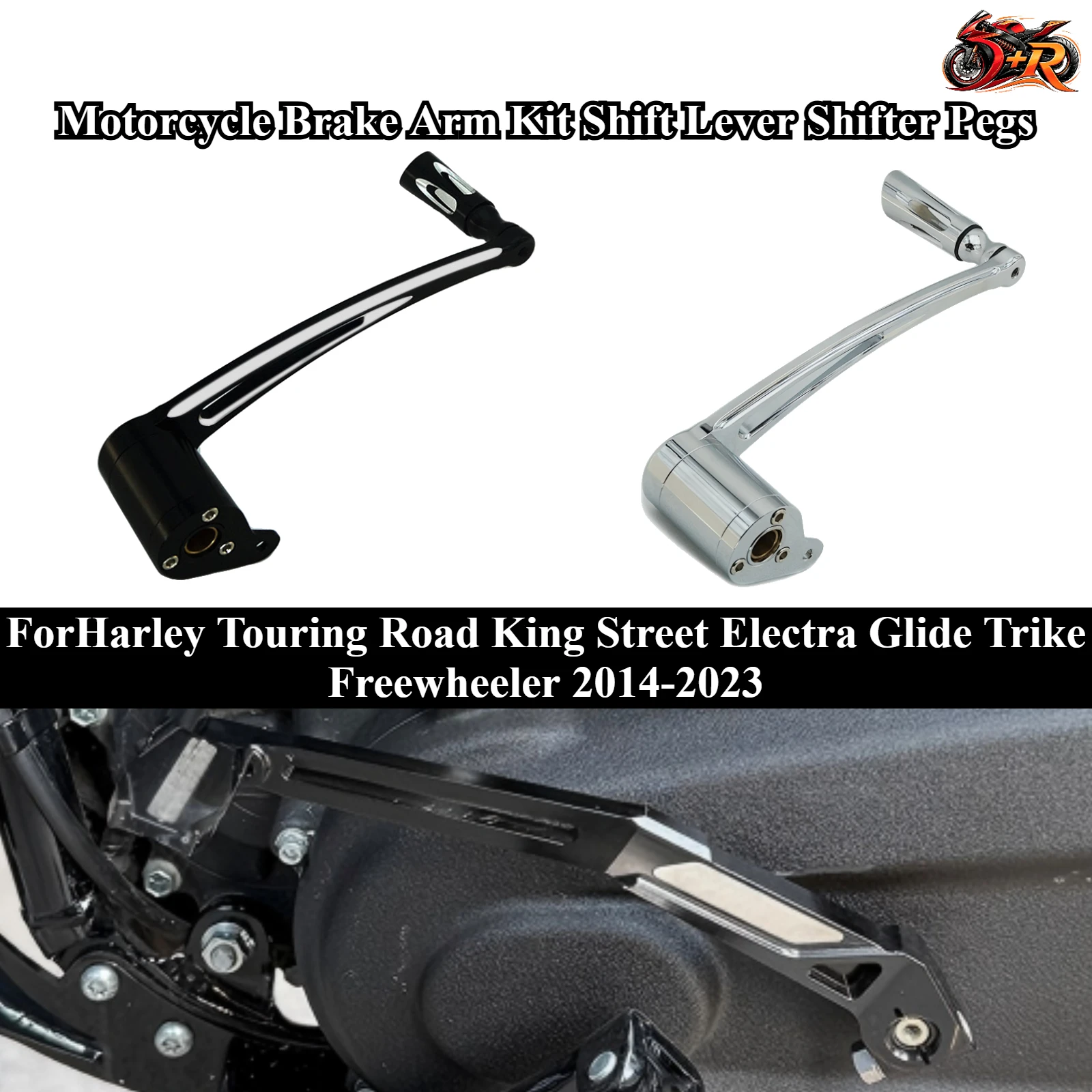 For Harley Touring Road King Street Electra Glide Trike Freewheeler 2014-2023 Motorcycle Brake Arm Kit Shift Lever Shifter Pegs
For Harley Touring Road King Street Electra Glide Trike Freewheeler 2014-2023 Motorcycle Brake Arm Kit Shift Lever Shifter Pegs