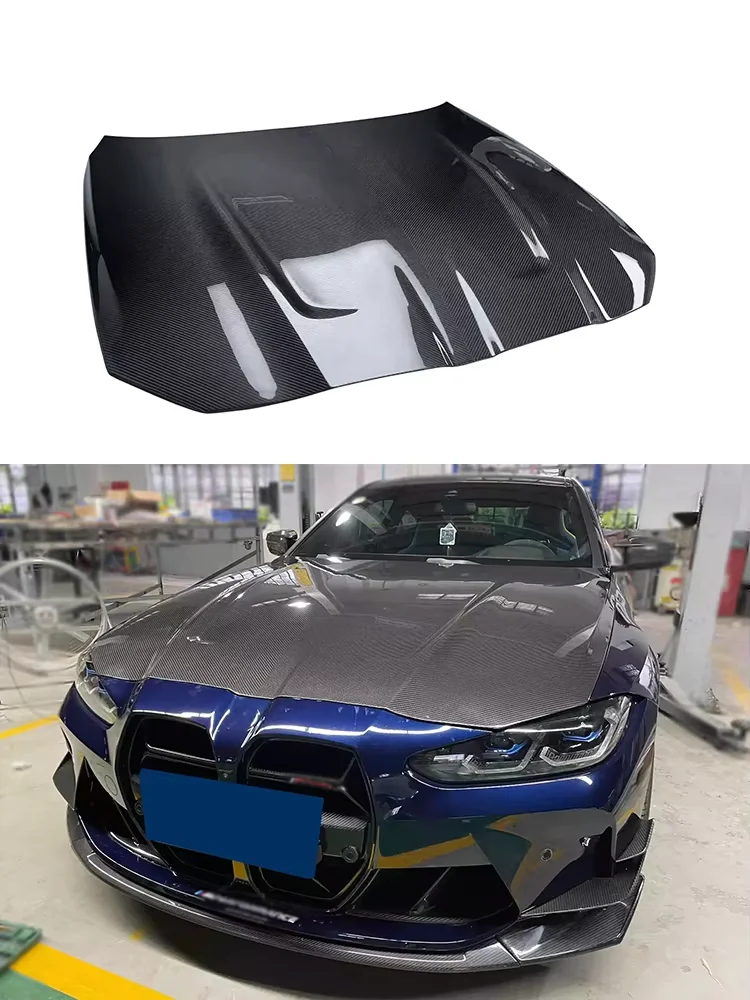 Suitable for BMW 3 4 Series G80 M3 G82 G83 M4 2021+carbon fiber car front engine hood ventilation cover parts CS style body kit
Suitable for BMW 3 4 Series G80 M3 G82 G83 M4 2021+carbon fiber car front engine hood ventilation cover parts CS style body kit