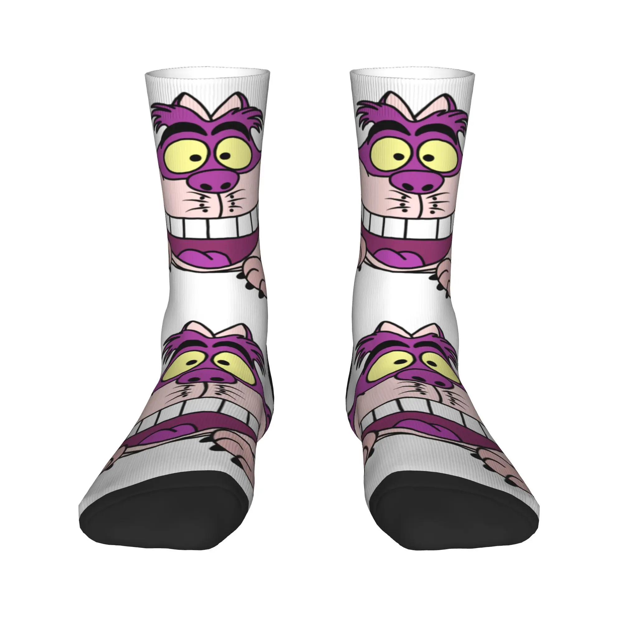Cute Men's Alice In Wonderland Cheshire Cat Dress Socks Unisex Comfortable Warm 3D Printed Crew Socks
Cute Men's Alice In Wonderland Cheshire Cat Dress Socks Unisex Comfortable Warm 3D Printed Crew Socks